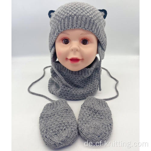 Kunded Hut -Schal und Handschuhe für Baby
